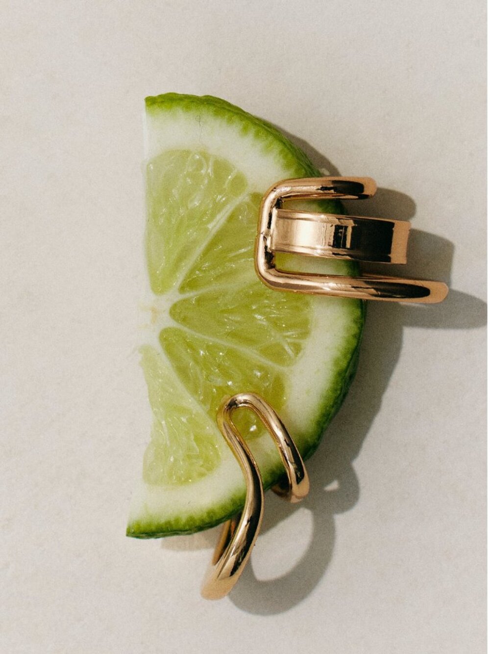 NWT Free People Karmic Ear Cuff in Gold